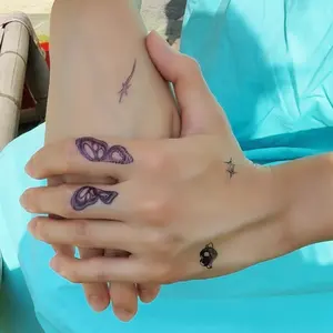 "Y2K Nostalgia Pack" Inky Inky Glow in the Dark Temporary Tattoo