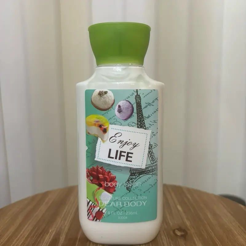 Lightly scented fragrance lotions