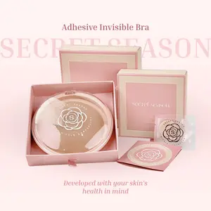 Invisible Nipple Covers Reusable Silicone Breast Petals Ultra-Thin Backless Bra Alternative