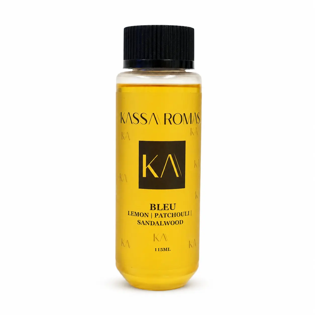 KASSA AROMAS Bleu Home Fragrance Oil for Waterless Cold-Air Diffusers – Fresh Citrus, Cedar & Sandalwood – 15 mL, 115 mL & 500 mL