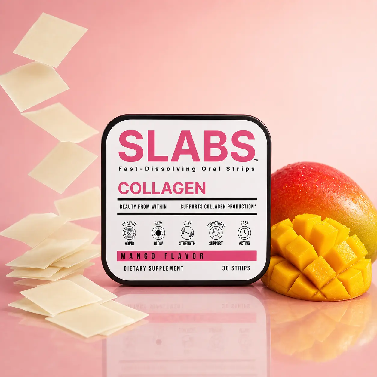 Slabs Collagen Supplement Strips
