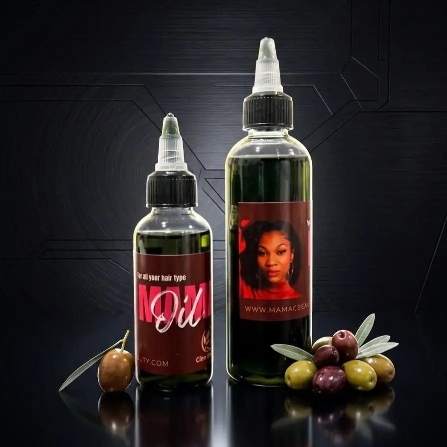 pack of 1 4oz oil & 1 2oz oil of MAMA's Natural HAIR oil- Benefit all hair type- for regular hair care!
