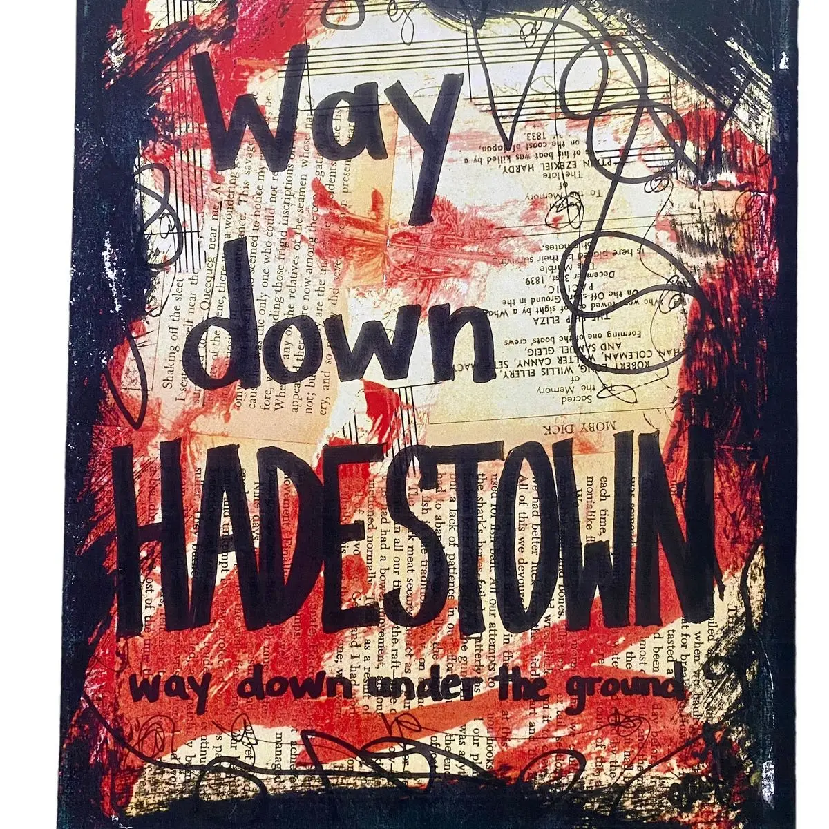 Hadestown art print