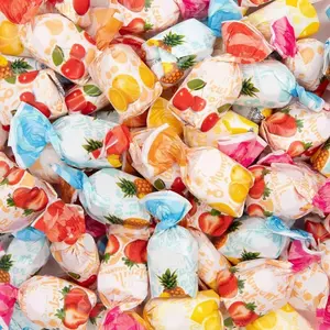 Arcor Fruit Filled Hard Candy | 2 Pound Bulk Bag | Assorted Fruit Flavors | Individually Wrapped Bon Bons Candy for Office and Parties | Orange, Cherry, Lemon, Strawberry, Pineapple
