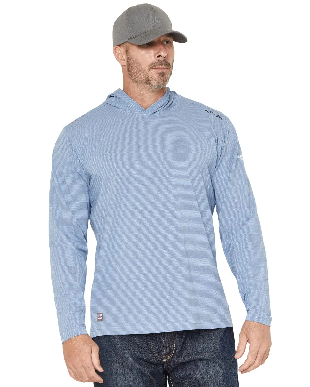 Ariat Men's Men'S Fr Baselayer Hooded Long Sleeve Work Shirt - 10071074