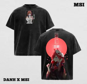 Miku Nakano | Quintessential Quintuplets Washed Tee Streetwear Tee Hoodie “Quiet Elegance — A Gentle Smile That Hides Deep Feelings” — For Anime Fans, For Drops That Radiate Soft Romantic Energy