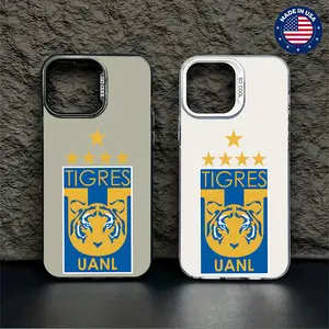 Tigres UANL Liga MX Mexican Soccer Aesthetic Design Pattern Casing For iphone 17 16 15 14 13 12 11 7 8 Plus ProMax AIR Samsung S22 S23 S24 S25 PLUS ULTRA Flaunt Mobile Phone CaseHard TPU PET PC Black ShockproofSmartphone Cover