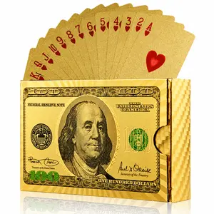 Playing Cards - Waterproof Foil PET Poker Cards - for Swimming Pool, Beach Party, Camping & Backyard BBQ - Cool Luxury Gift for Men, Husband & Friends