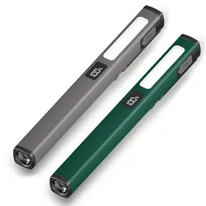 LED+SMD Medical Handy Pen Light with Pen Clip Work Inspection Flashlight 120LM Medical Pen Pupil Lamp 400mAh for Nursing Student