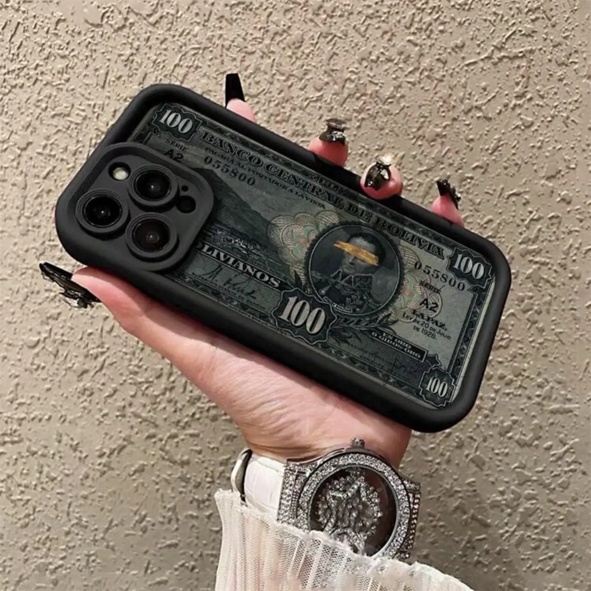 Creative Pattern Smartphone Case, Anti-fall Phone Protector Cover, Shockproof Phone Protective Case Compatible with iPhone 16 15 14 13 12 11 Series