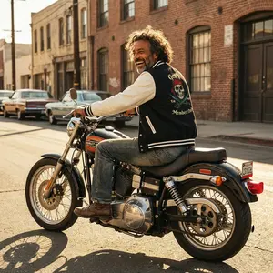 Letterman Jacket - Gen X Members Only 1965-1980 Vintage Style - 1972