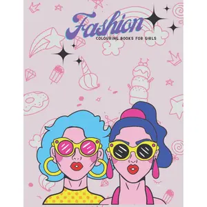Fashion Coloring Book for Girls Ages 8-12: Gorgeous Daily Beauty Style Fashion Design Coloring Book for Kids, Girls and Teens Paperback – Large Print, October 28, 2022