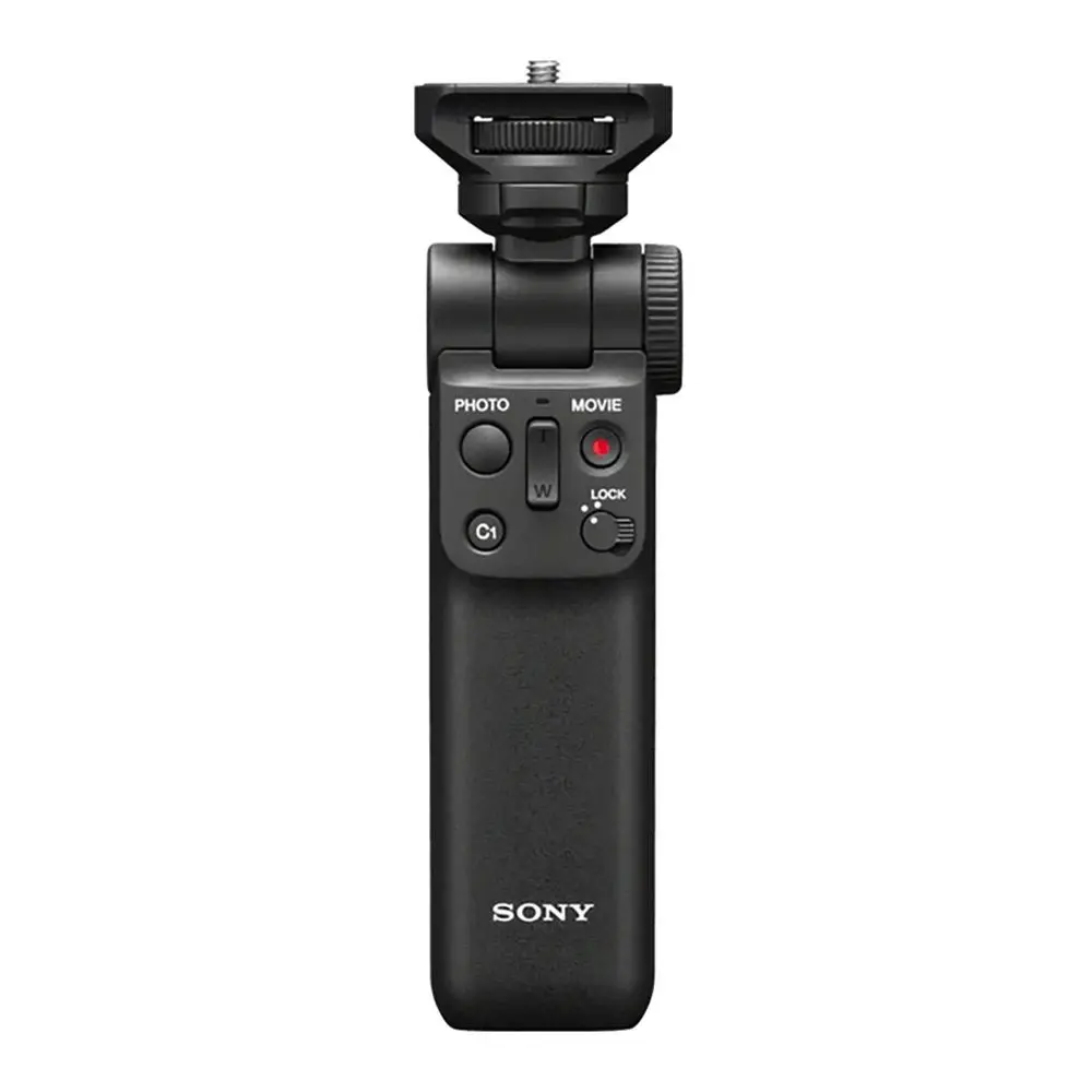 Refurbished - Sony - Wi-Fi Bluetooth Remote with Shooting Grip - Black
