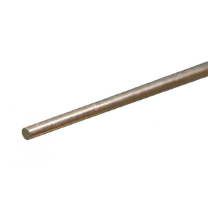 Round Aluminum Rod: 3/32" OD x 12" Long (1 Piece)
