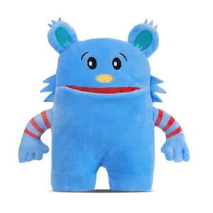 Blue Monster Tooth Fairy Pillow