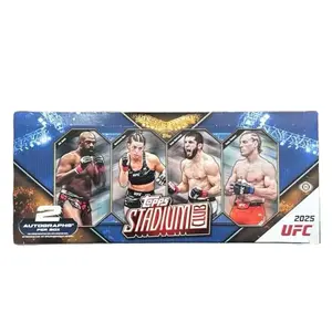 2025 Topps Stadium Club UFC Hobby Cards - 2 Autographed cards per box Sports Collectible