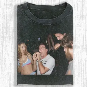 The Hang0ver Vegas Karaoke Night Graphic T-Shirt, Wolfpack Vegas Party Meme Tee, Bold Comedy Movie