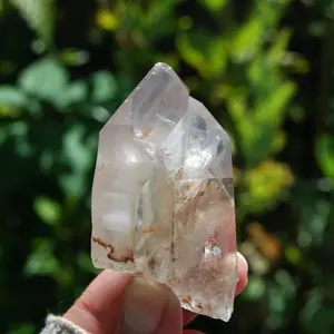 Large 114g RARE Tantric Twin Pink Lithium Lemurian Quartz Crystal Starbrary, Brazil