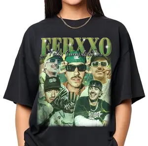 Vintage Feid Ferxxo T-Shirt, Feid Ferxxo Vintage Shirt, Unisex Man and Women Graphic Tee, Calipsis World Tour Merch,Hiphop RnB Rapper Singer
