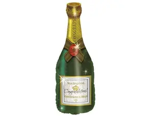 Congratulations Champagne Bubbles Balloon