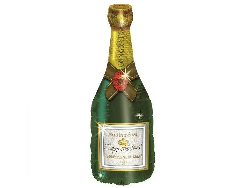 Congratulations Champagne Bubbles Balloon