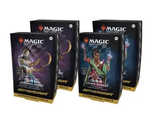 Magic: The Gathering Aetherdrift Commander Deck Case - [2 Living Energy + 2 Eternal Might]