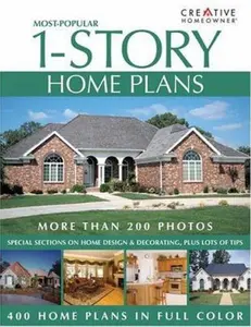 USED-Most-Popular 1-Story Home Plans by Creative Homeowner Editors (Paperback)