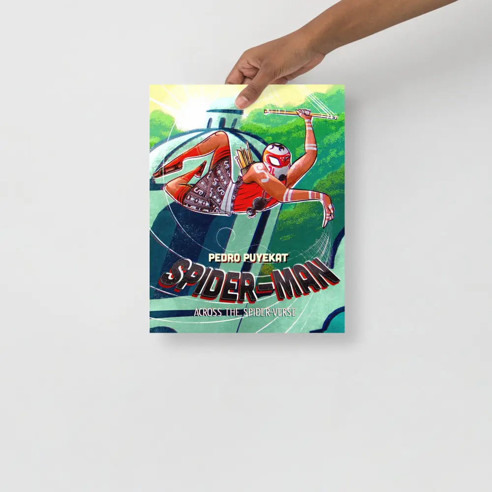 El Salvador x Spider-verse Poster