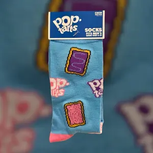 Pop Tarts Brand Socks, Soft Polyester Material, Unique Playful Design