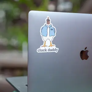 The Original "Cluck Daddy" GoodEgg Sticker