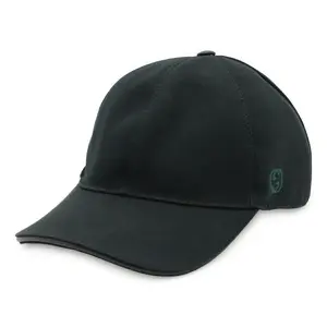 Pre-owned GUCCI Cotton Small Leather Goods Interlocking G Baseball Cap
