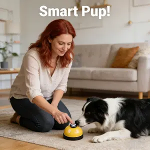 Interactive Pet Cat Bell, Durable Abs Material, Paw Print Design, Training Bell for Cats and Dogs, Daily Interactive Toy for Pets