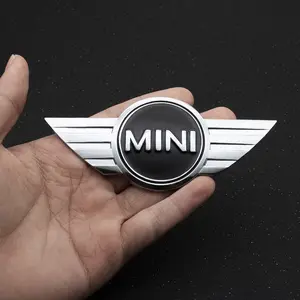 3D Metal Mini Car Emblem Sticker Badge, for Mini Cooper One Clubman Countryman Hardtop, Vehicle Exterior Decoration, Ca Prop 65 Compliant