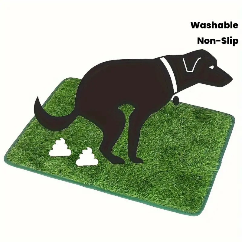 Ultimate Washable Dog Grass Mat - Reusable, Odor-Control Artificial Lawn for Pet Training, Easy-Clean Pee Pad with Non-Slip Backing, Perfect for Indoor or Outdoor Use, Puppy Training Pads, Training Pee Pads, Puppy Training Mats
