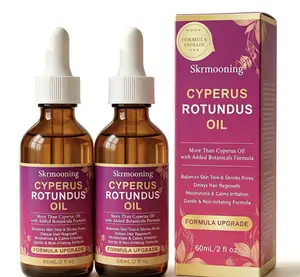2PCS Cyperus Rotundus Oil for Natural Hair Reduction,Hair Removal Oil with Aloe Vera & Jojoba Oil Inhibitor Oil to Slow Hair Regrowth Shrink Pores Moisturize Soothe Irritation Gentle for All Skin Types,60ml/2oz#SummerVibes
