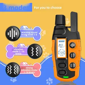 No electric shock, intelligent remote-controlled dog training device, bark stopper, pet collar