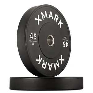 Commercial Black Bumper Plates (LB)