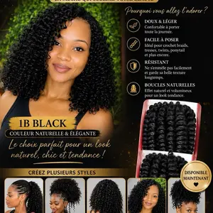 Super Value 2x Havana Curl Braids 8 Inches 20 Strands Pack 100% Kanekalon Tiber Crochet for Stylish Hairstyles