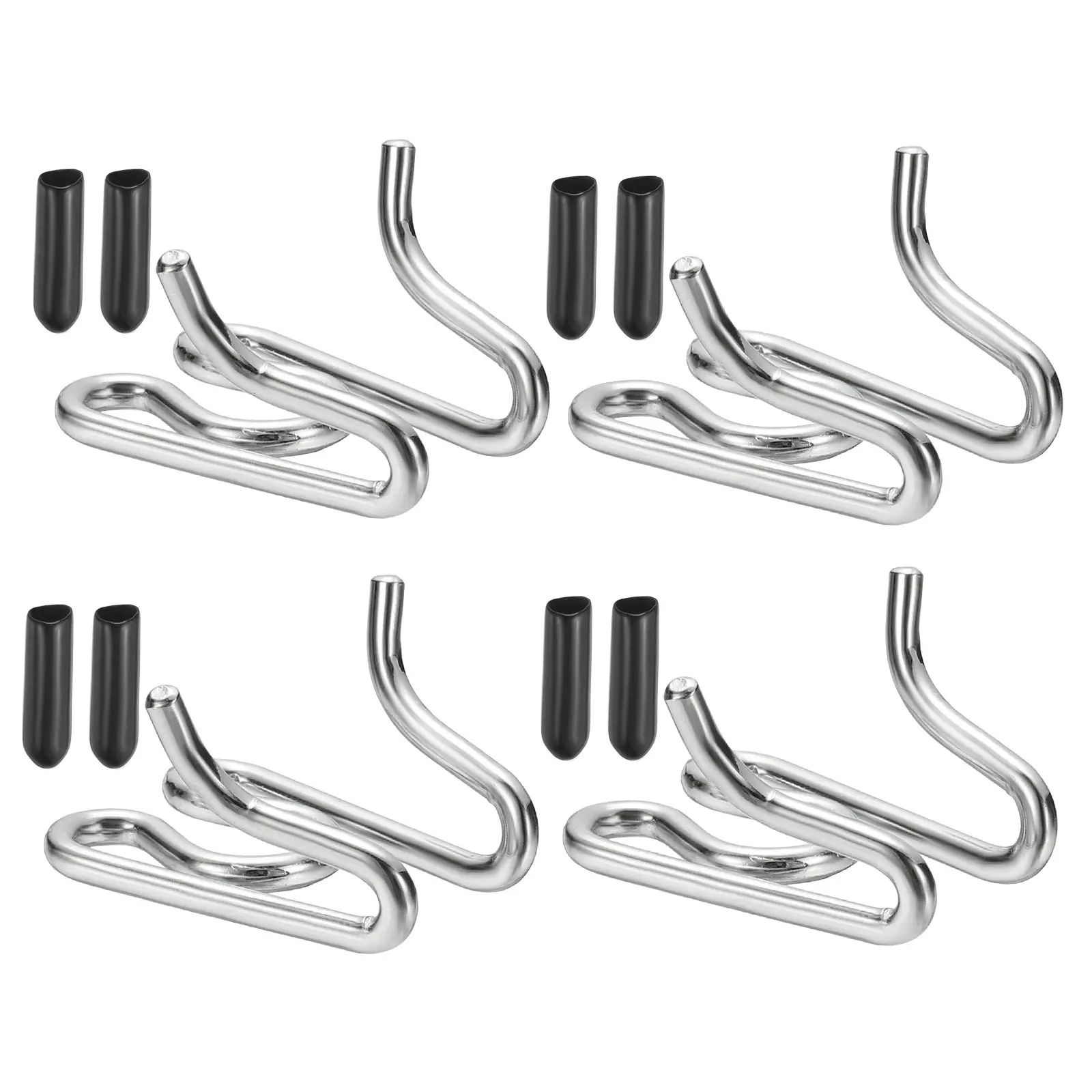 PETAXCELL Dog Collar Extra Links, Prong Collar for Pets Stainless Steel Pinch Dog Training Collar Round Head 4sets, Intended for Small / Medium / Large Dogs Training