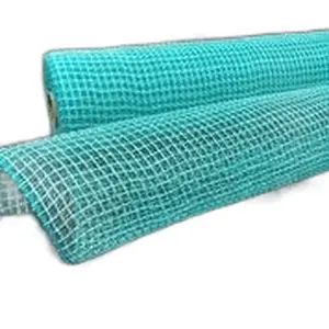 21" x 10yd Aqua Fabric Mesh