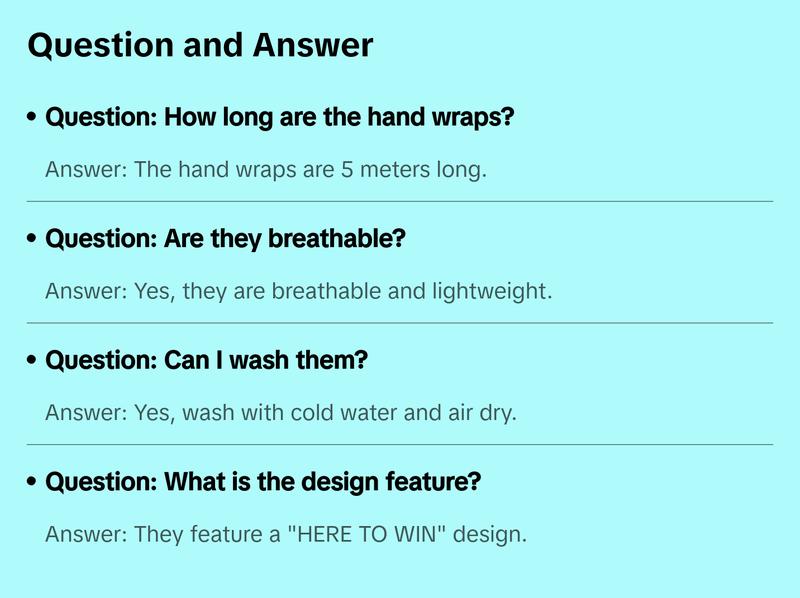 Harbinger MMA Handwraps 5m - Breathable, Flexible, Lightweight Combat Gear with "HERE TO WIN" Design