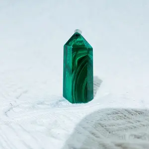 Malachite Pillar，Crystal Decorative Ornaments