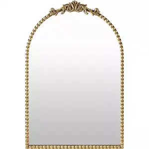 Aarlen Antique Gold Beaded Arched Mirror - Kirkland's Home - New 100% - Flash sale 2025!!!!