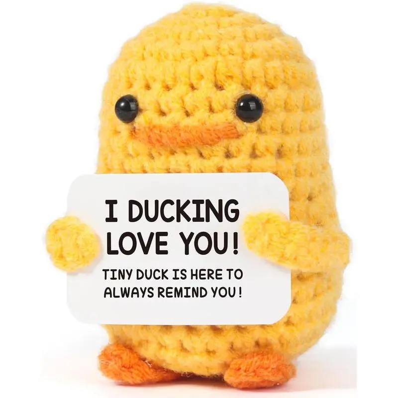 [Valentine's Day]Gifts for Him Her Boyfriend Girlfriend, To My Love Handmade Crochet Penguin Present, Wedding Anniversary Birthday Gift for Women Men, Romantic I Love You Gift for Couples Wife Husband Christmas valentines day gifts