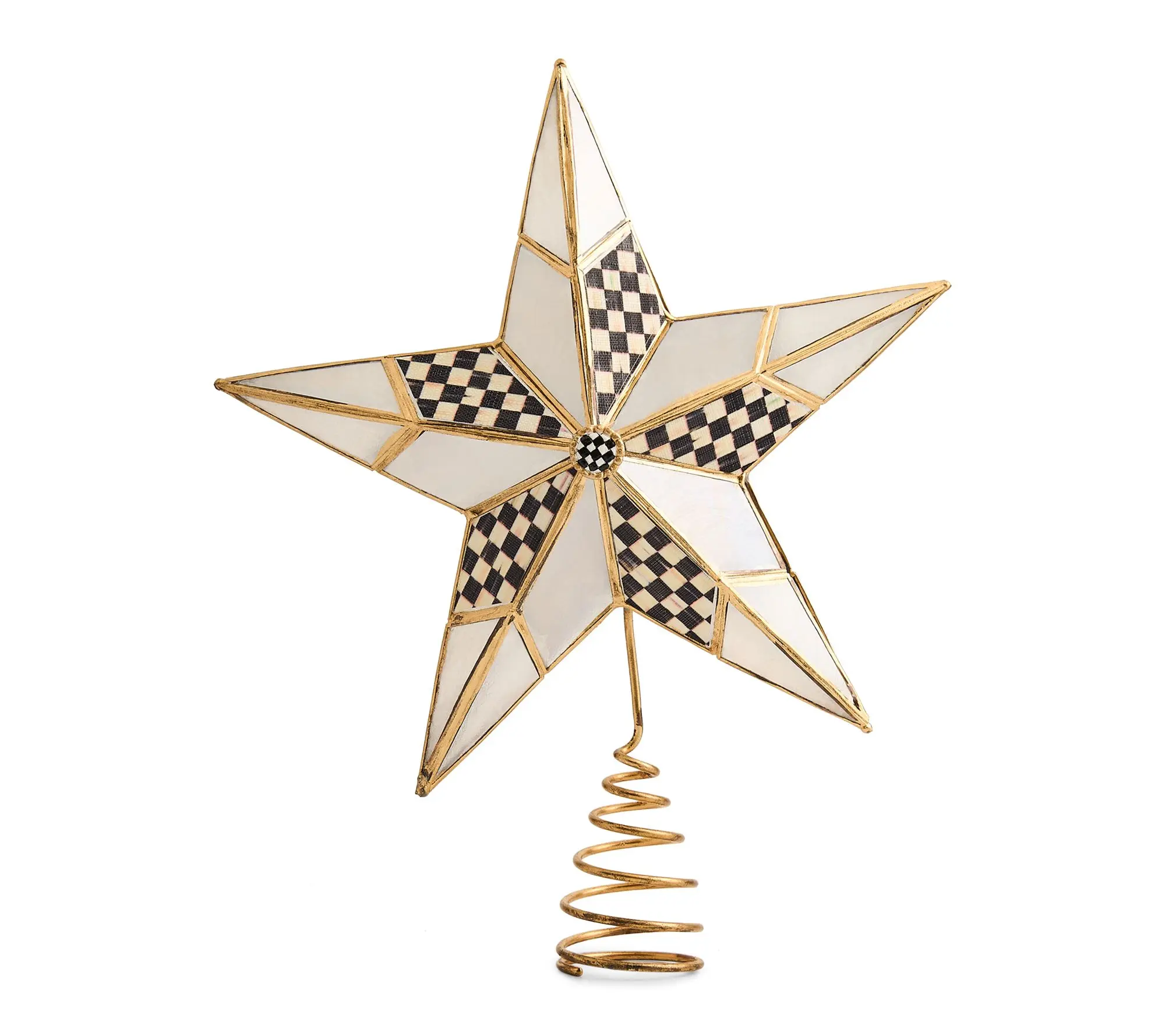 MacKenzie- Childs Capiz Star Tree Topper