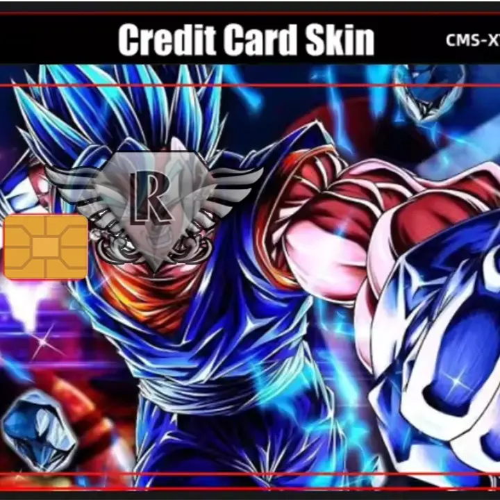 Vegito Halo Debit Card Sticker Decal