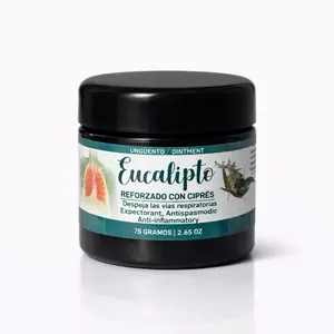 Eucalyptus Ointment with Cypress 75g – Respiratory Relief Balm, Congestion Support, Anti-Inflammatory & Soothing Chest Rub