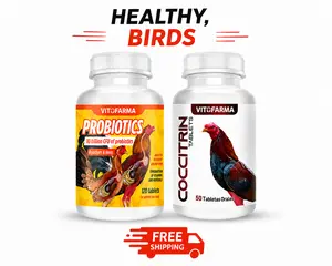 2 Combo POULTRY CARE BUNDLE | Coccitrin + Probiotics | Oral Tables