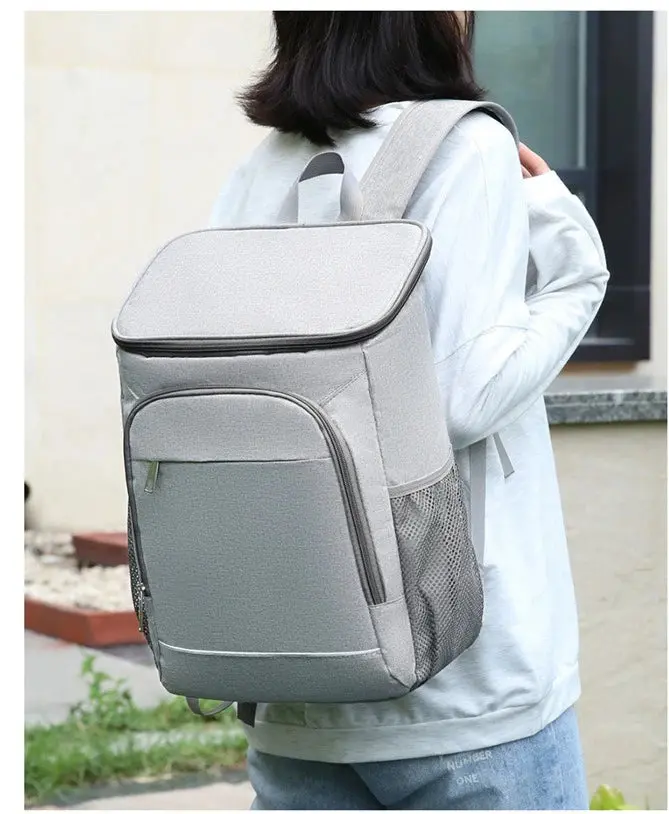 Insulated Picnic Backpack — Thermal Cooler Bag for Camping