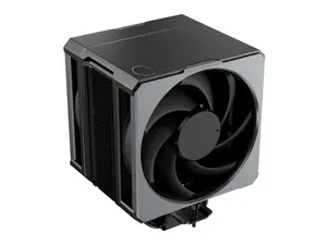 Cooler Master Hyper 612 APEX CPU Air Cooler, Dual Mobius 120 PWM Fan, Superconductive Composite 6 Copper Heat Pipes, 159mm Tall, Sleek Top Cover, AMD Ryzen AM5|AM4, Intel LGA 1851|1700 Brackets